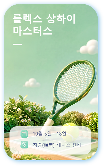 롤렉스 상하이 마스터스