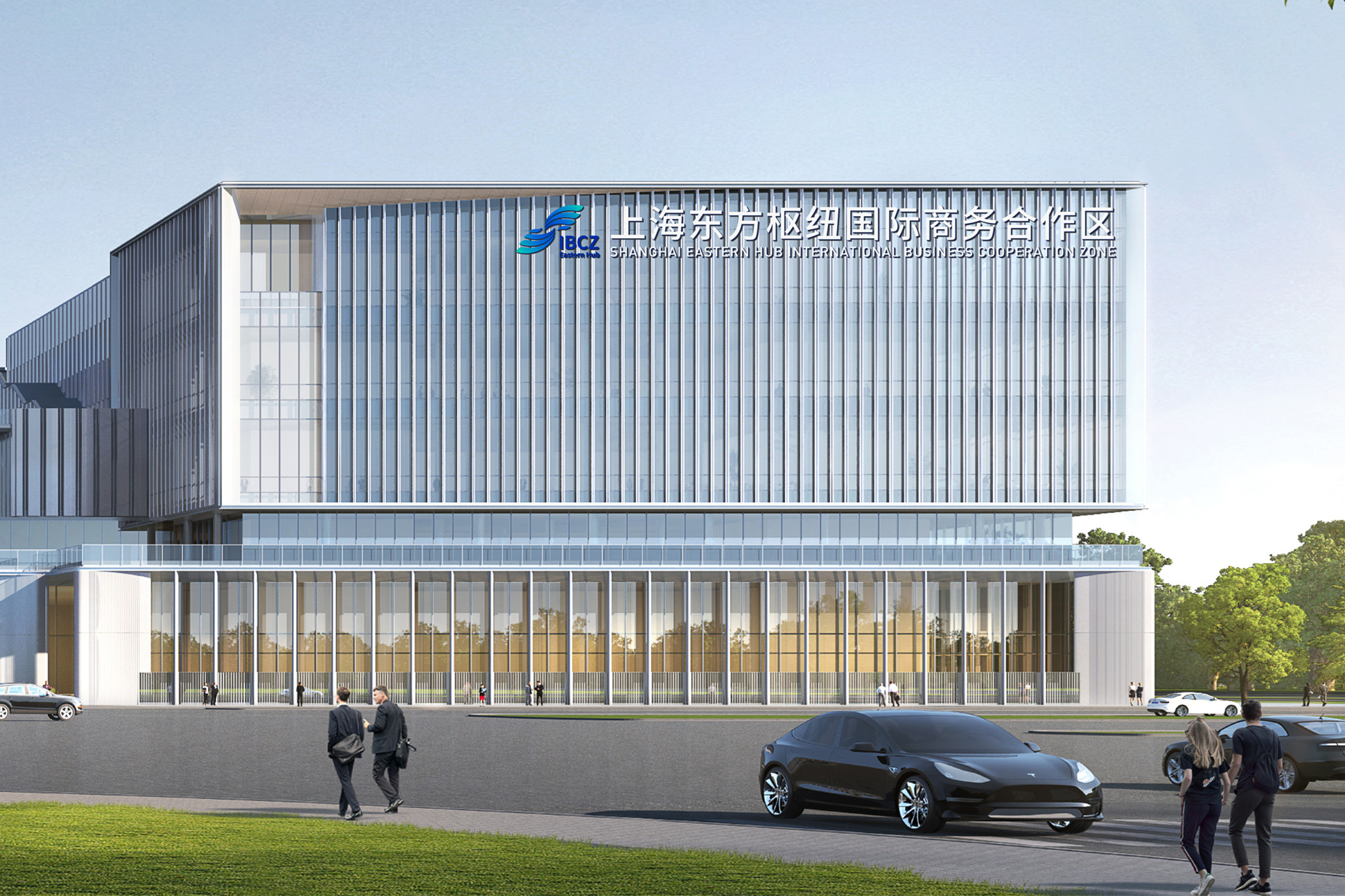 훙차오 국제 개방 허브 기본 구축 완료