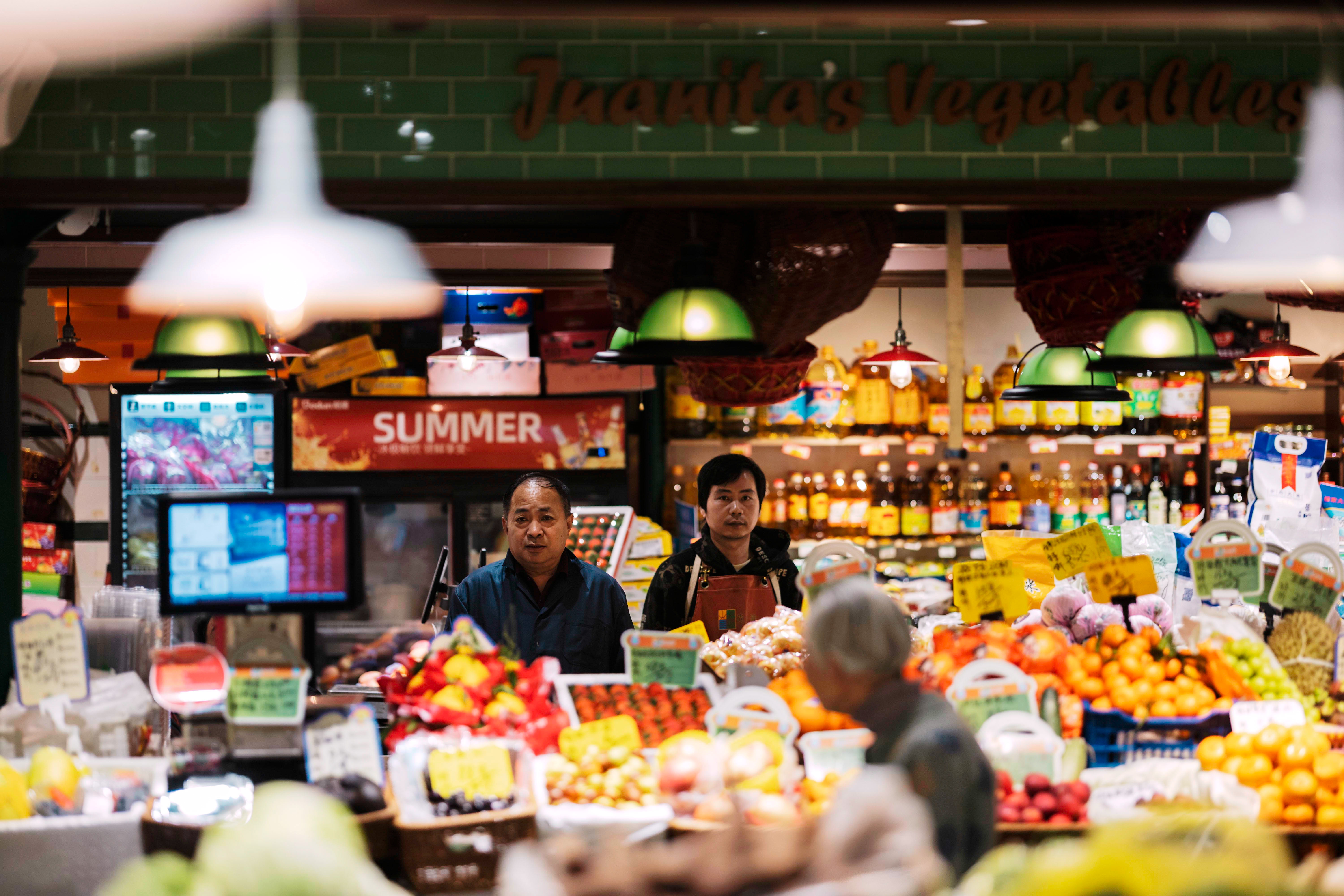 상하이 10월 사회소비재 소매 데이터 발표