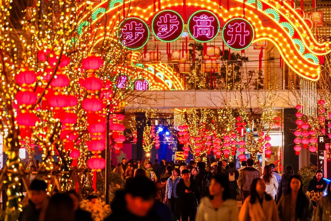 춘절 연휴 기간 상하이 온·오프라인 소비 모두 증가