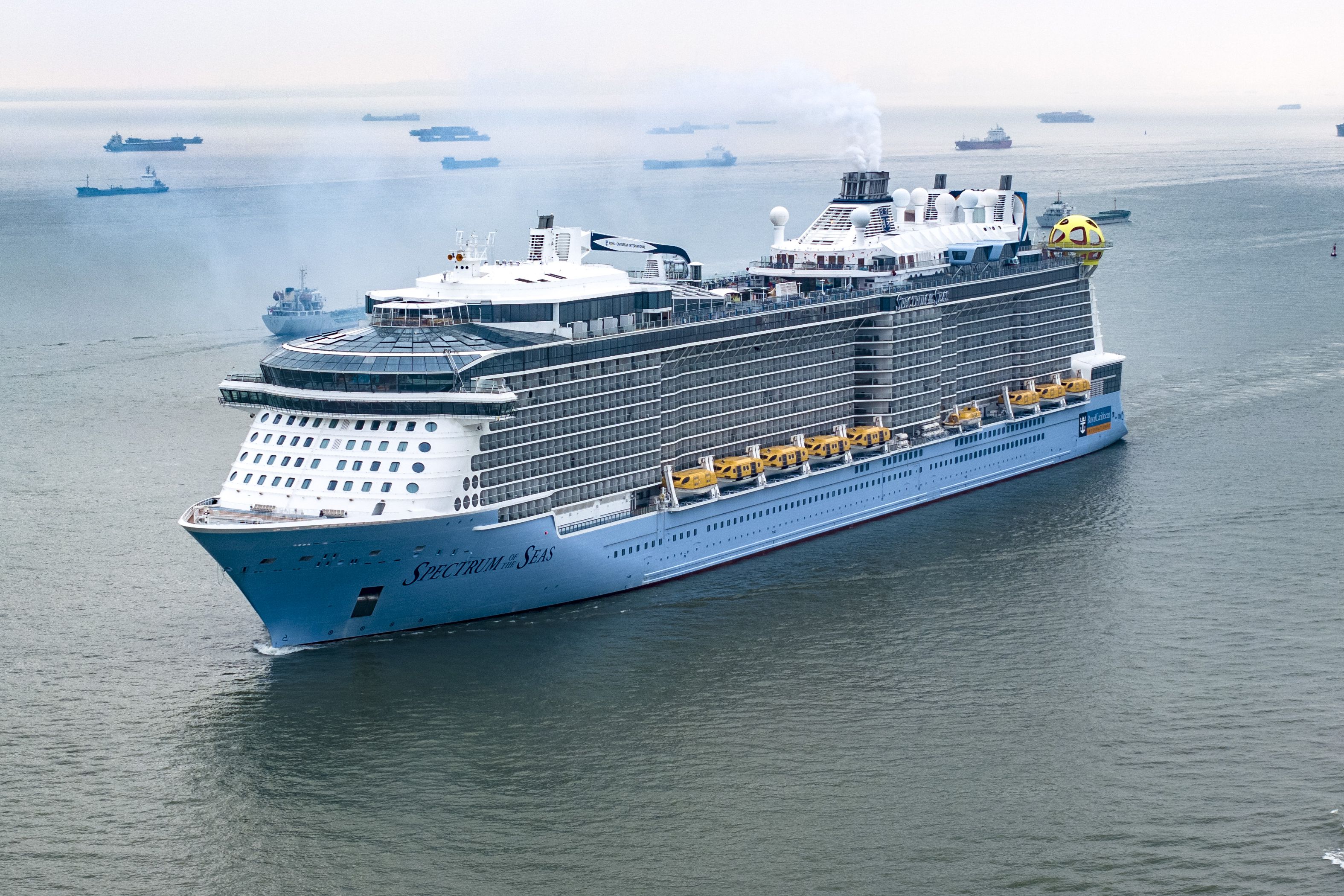 '스펙트럼 오브 더 시즈' 한국 여수를 최신 항로 배치 목적지로 추가