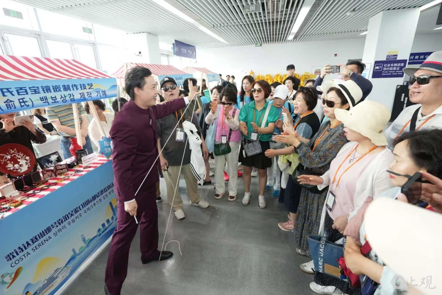우쑹커우 국제 크루즈항, 새 크루즈 시즌 시작